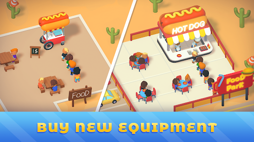 Idle Food Park Tycoon Apps