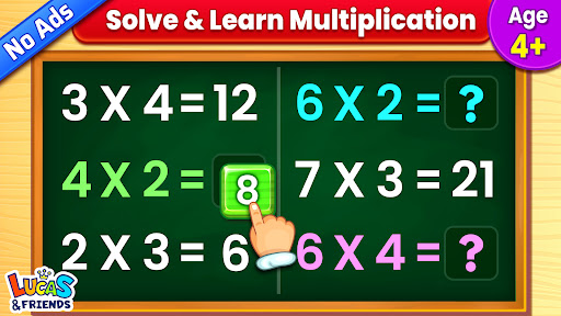 Kids Multiplication Math Games Apps