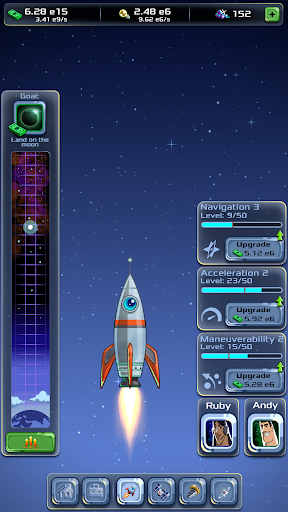 Idle Tycoon: Space Company Apps