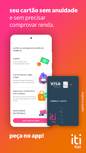 iti: banco digital, cartão e + Apps