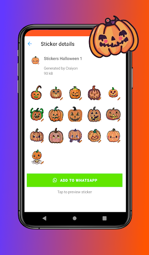 Sticker Halloween for Whatsapp Apps