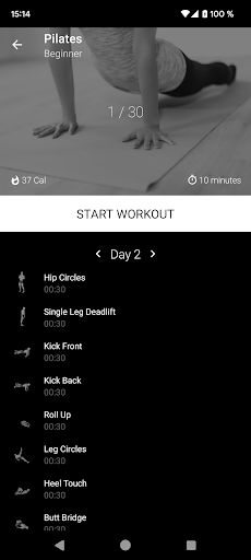 Pilates in 30 Days Apps