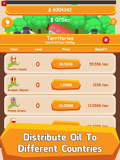 Oil Tycoon - Idle Tap Factory & Miner Clicker Game Apps