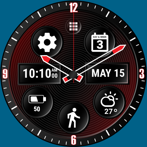 Spin Watch Face (by HuskyDEV) 1.13