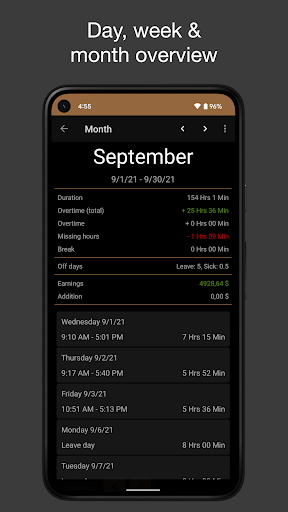 FlexLog - Work Time Tracker Apps