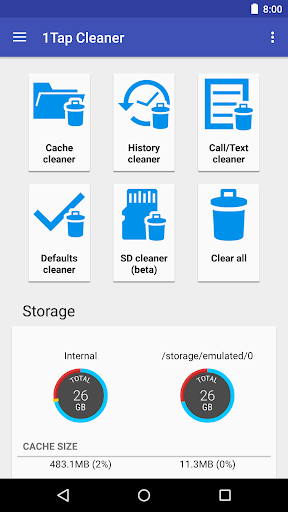 1Tap Cleaner (clear cache) Apps