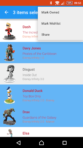 My Disney Infinity Collection Apps
