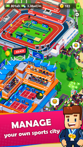 Sports City Tycoon: Idle Game Apps