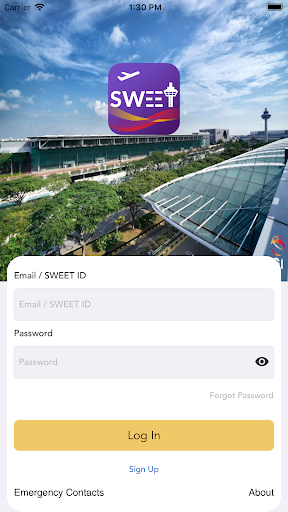SWEET Changi Airport Apps