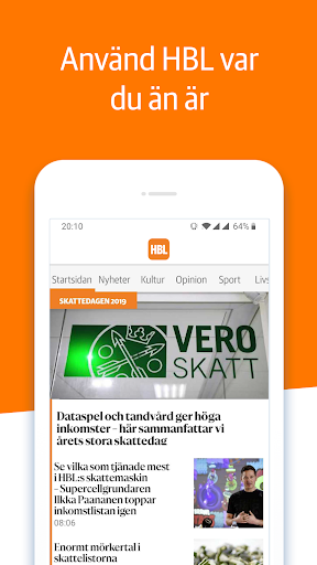 HBL Nyheter Apps