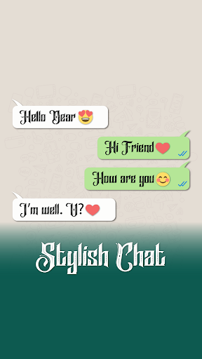 Cool Chat Styler for Whatsapp Apps