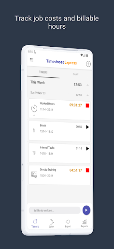 Timesheet Express Time Tracker Apps