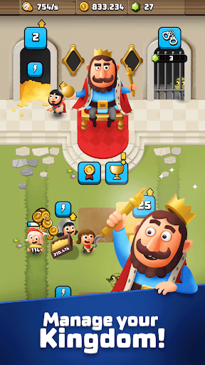 Idle King Clicker Tycoon Games Apps