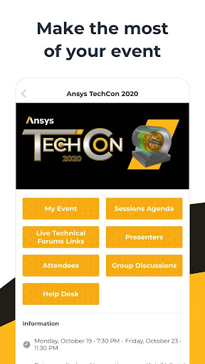 Ansys Events Apps
