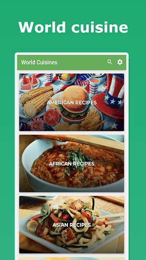 All Recipes : World Cuisines Apps