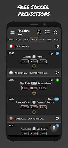 Soccer Predictions Apps