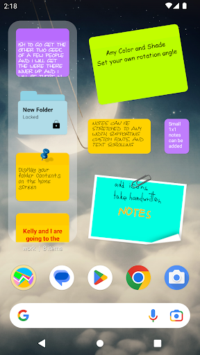 WeeNote Notes and Widget Apps