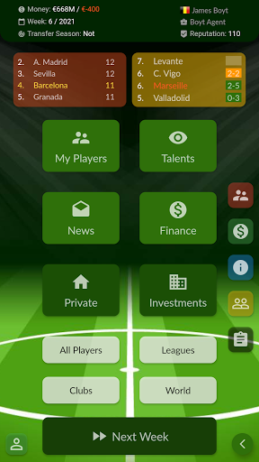 Soccer Agent Apps