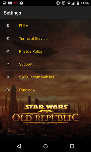 The Old Republic™ Security Key Apps