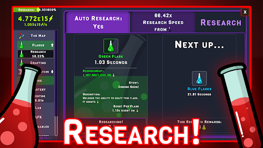 Idle Research: Endless Tycoon Apps