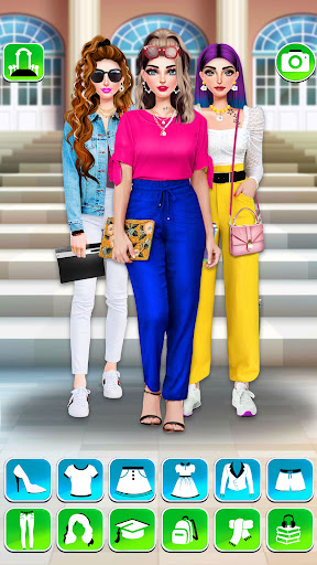 College Girls Fashion Dress Up Apps