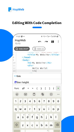 HopWeb: Edit & Run PHP/HTML Apps