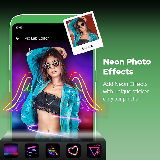 Photo Lab Editor Pro ,Photo Editor , Neon Effects Apps