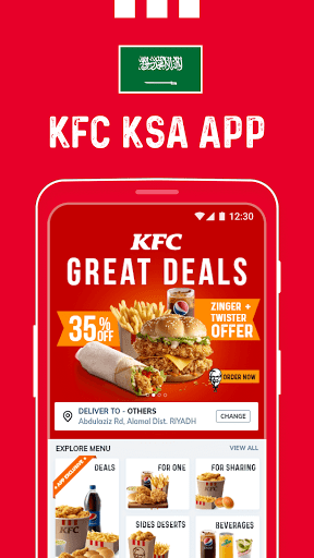 KFC Saudi Arabia Apps