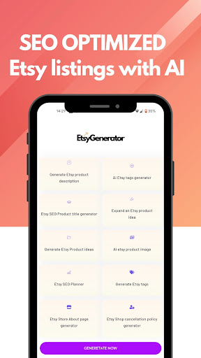 Etsy Seller Product generator Apps