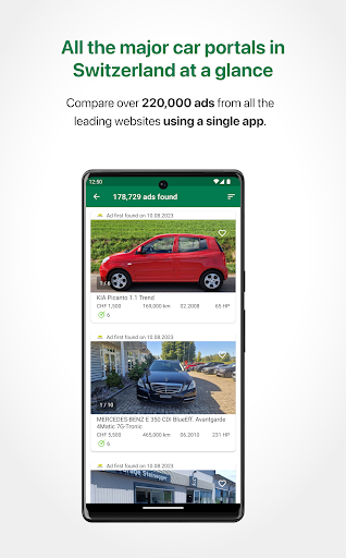 Car Market Switzerland Apps