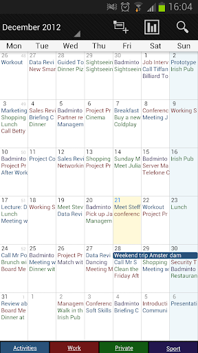 Business Calendar Apps