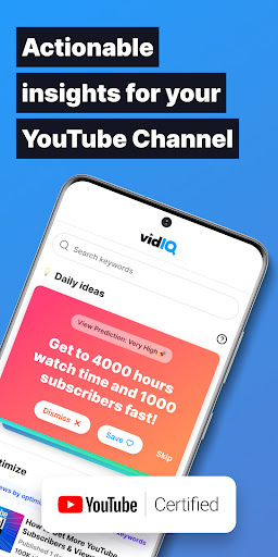 vidIQ for YouTube Apps