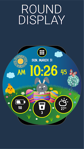 Easter Watch Face HuskyDEV Apps