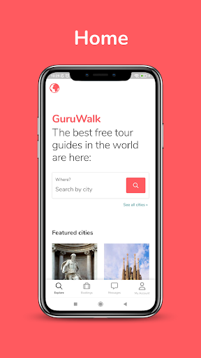 GuruWalk - Free tours Apps