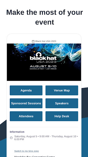 Black Hat Events Apps