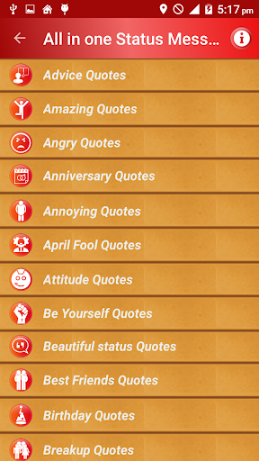 All Status Messages & Quotes Apps