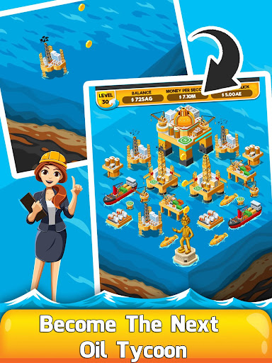 Oil Tycoon 2 - Idle Clicker Factory Miner Tap Game Apps