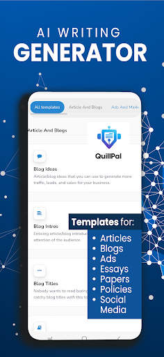 QuillPal AI Content Generator Apps