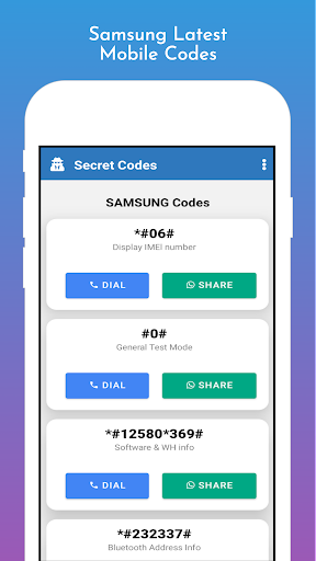 Secret Codes - All Mobile Code Apps
