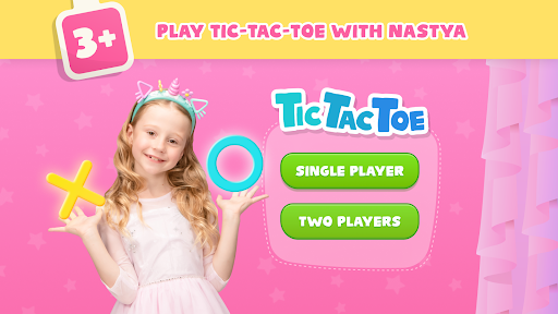 Tic Tac Toe Game with Nastya Apps