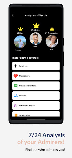 InFollow, Stalker Reports Apps