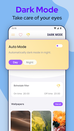 Dark Mode for All Apps Apps