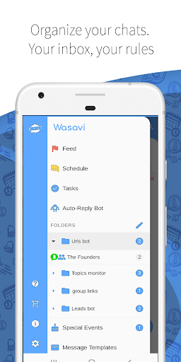 Wasavi: Auto message scheduler Apps