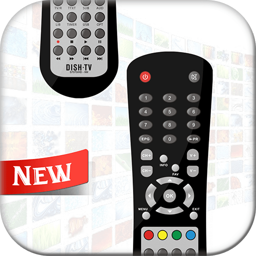 Dish TV SetTop Box Remote Cont 9.0