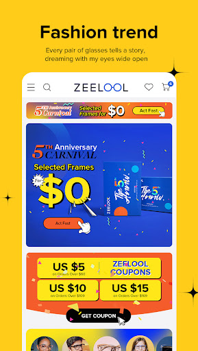 Zeelool - AR Try On Glasses Apps