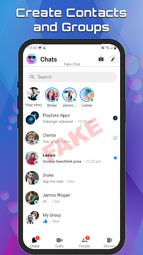 Fake chat Message Prank chat Apps