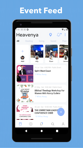 Heavenya: Christian Fellowship Apps