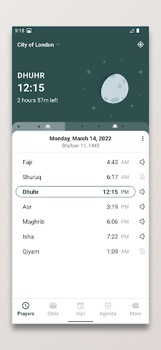 Prayer Times and Qibla Apps