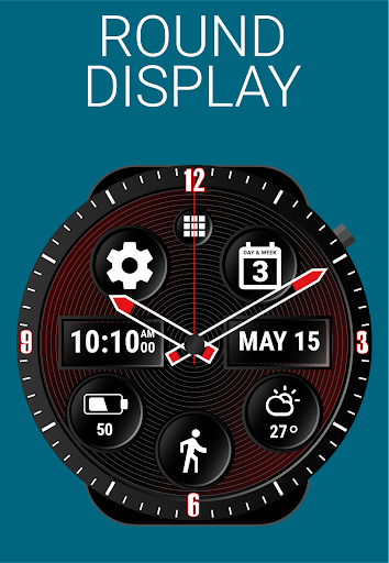 Spin Watch Face (by HuskyDEV) Apps