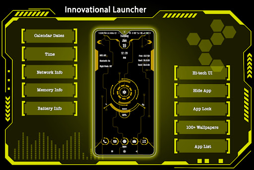 Innovational Launcher -AppLock Apps
